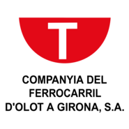 Companyia del Ferrocarril d'Olot a Girona Logo PNG Vector