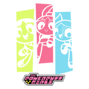Diseño Las Chicas Superpoderosas Logo PNG Vector