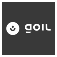 Goil White Logo PNG Vector