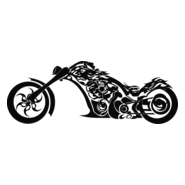 Harley Davidson Bike Logo PNG Vector
