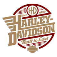 Harley Davidson Built To Last Logo PNG Vector