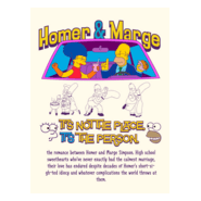 HOMERO Y MARGE AMOR Logo PNG Vector