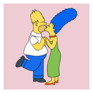 Homero y Marge Logo PNG Vector