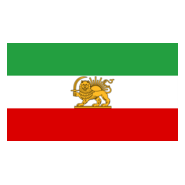 Iranian Lion and Sun Flag Logo PNG Vector