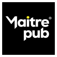 Maitre pub Logo PNG Vector