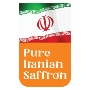 Pure Iranian Saffron Logo PNG Vector