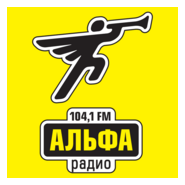 Radio Alfa Perm 104.1 FM Logo PNG Vector