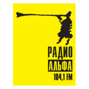 Radio Alfa Perm 104.1 FM Logo PNG Vector