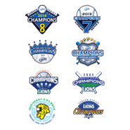Samsung Lions KS Champions Emblem Collection Logo PNG Vector