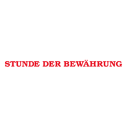 Stunde der Bewährung Logo PNG Vector