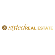 Styled Real Estate Logo PNG Vector