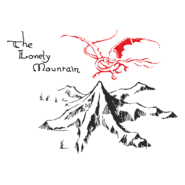 The Hobbit - The Lonely Mountain Logo PNG Vector