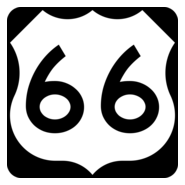 U.S. Route 66 Logo PNG Vector