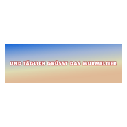 Und täglich grüßt das Murmeltier Logo PNG Vector