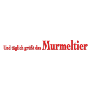 Und täglich grüßt das Murmeltier Logo PNG Vector