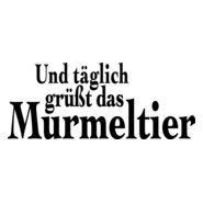 Und täglich grüßt das Murmeltier Logo PNG Vector