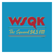WSQK the squank 94.5 FM Logo PNG Vector