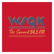 WSQK the squank 94.5 FM Logo PNG Vector