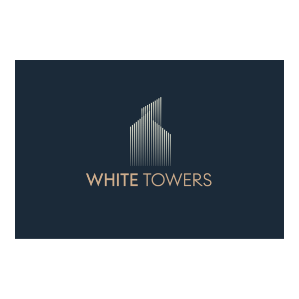 white towers Logo PNG Vector (PDF) Free Download