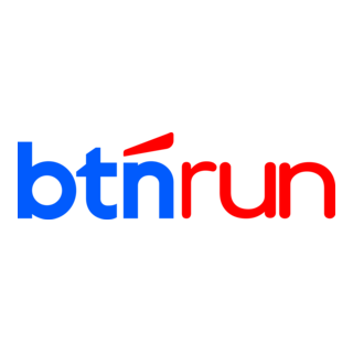 BTN Run Logo PNG Vector