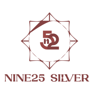 Nine25 Silver Logo PNG Vector