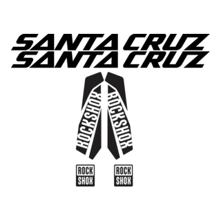 santa cruz rock shox Logo PNG Vector
