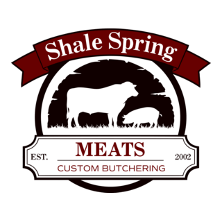 Shale Spring Meats Logo PNG Vector