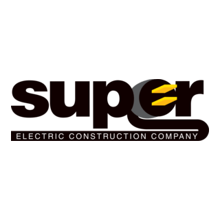 Super Electric Construction Company Logo PNG Vector