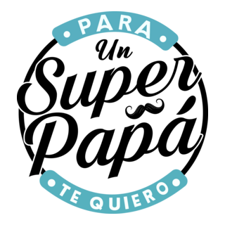 SUPER PAPÁ Logo PNG Vector
