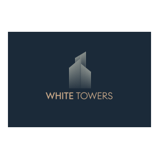 white towers Logo PNG Vector