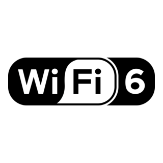 WIFI 6 Logo PNG Vector