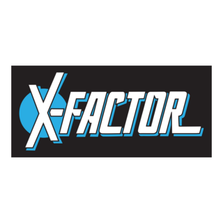 X-Factor 1986 Marvel Comics X-Men Logo PNG Vector