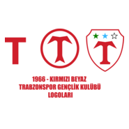 1966 - KIRMIZI BEYAZ TRABZONSPOR GENÇLİK KULÜBÜ Logo PNG Vector