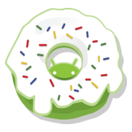 Android 1.6 (Donut) Logo PNG Vector