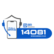 Call Center BRI Insurance Logo PNG Vector
