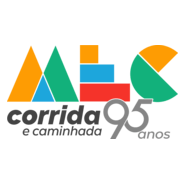 corrida e caminhada mec 95 anos Logo PNG Vector