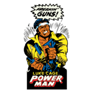 Luke Cage Power Man Logo PNG Vector