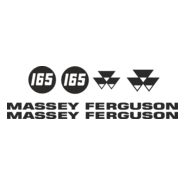 MASSEY FERGUSON 165 Logo PNG Vector