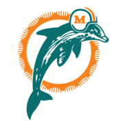 Miami Dolphins 1980-1989 Logo PNG Vector