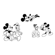MICKEY MOUSE Logo PNG Vector