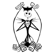 Nightmare Before Christmas - Jack Skellington Logo PNG Vector