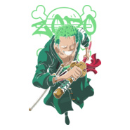 RORONOA ZORO Logo PNG Vector