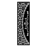 The Islamic Versace Curved Metal doors Logo PNG Vector