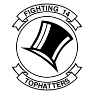 VF-14 Tophatters Squadron Logo PNG Vector