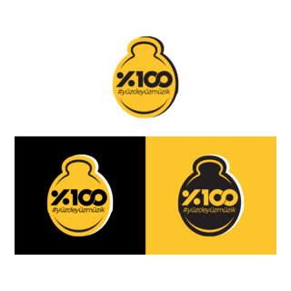 %100, yüzdeyüzmüzik Logo PNG Vector