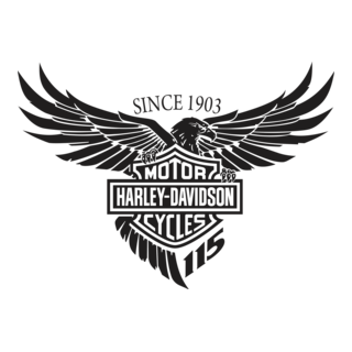 115 Harley Logo PNG Vector