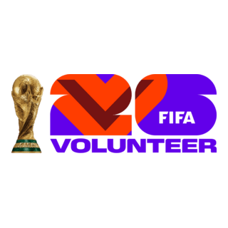 2026 FIFA World Cup Volunteer Logo PNG Vector