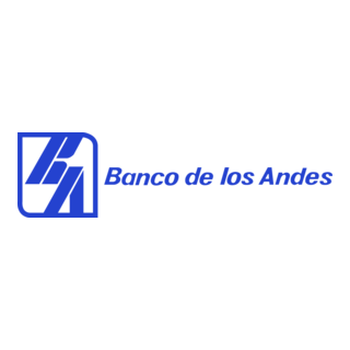 Banco de los Andes horizontal fondo blanco Logo PNG Vector