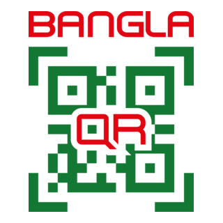 Bangla QR Logo PNG Vector