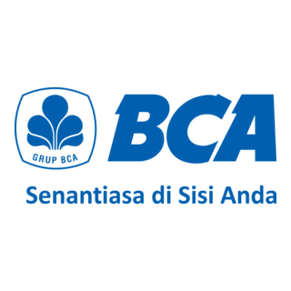 Bank Central Asia with slogan Logo PNG Vector